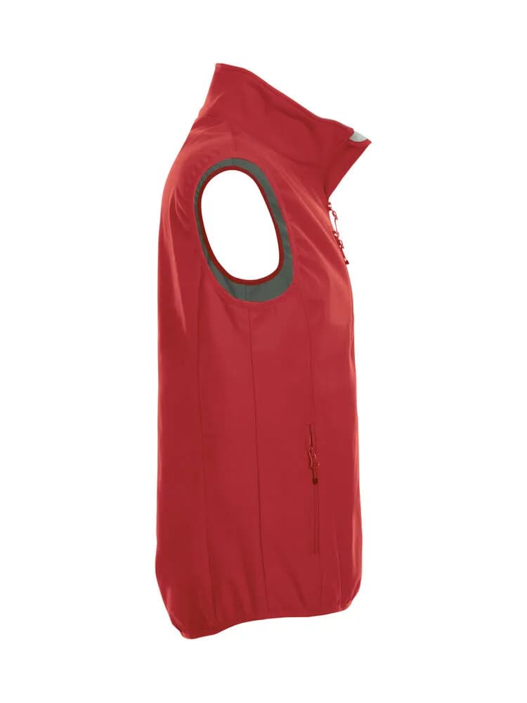 Basic Softshell Vest - Red