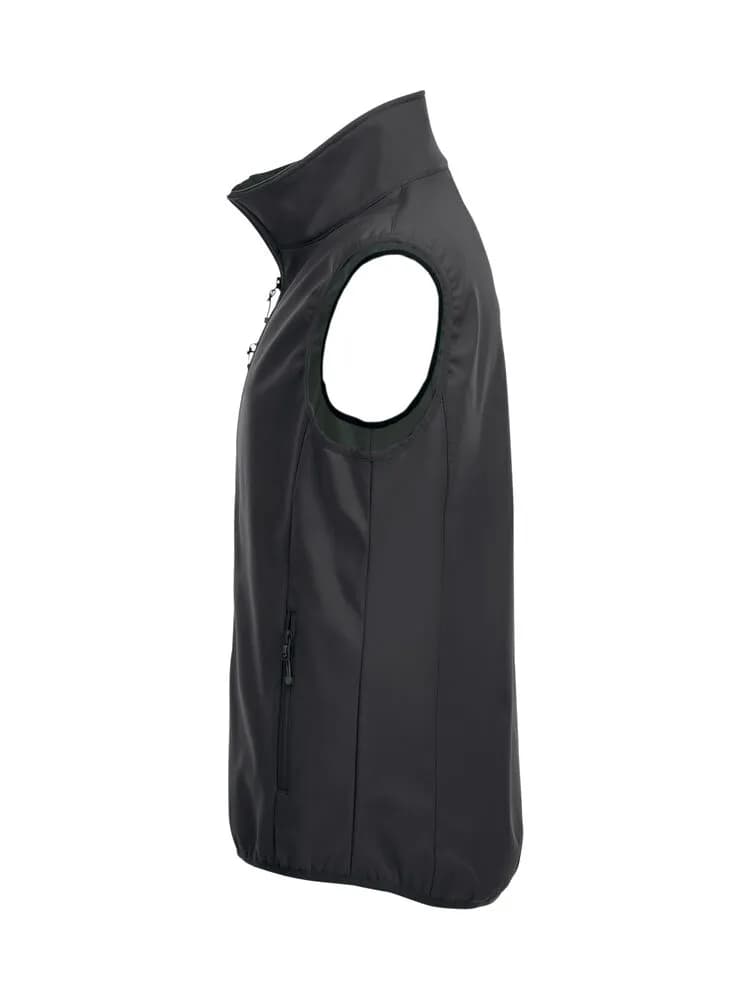 Basic Softshell Vest - Black