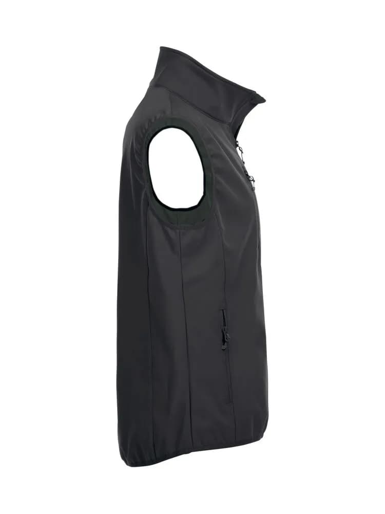 Basic Softshell Vest - Black