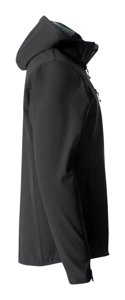 Basic Hoody Softshell - Black