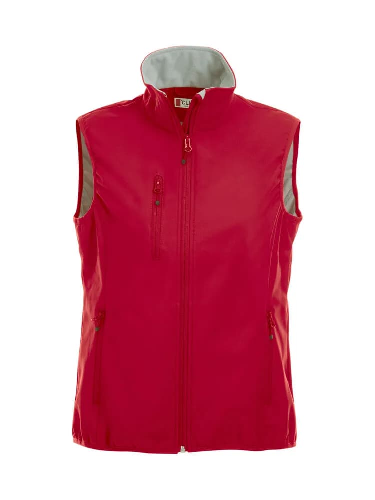 Basic Softshell Vest Ladies - Red