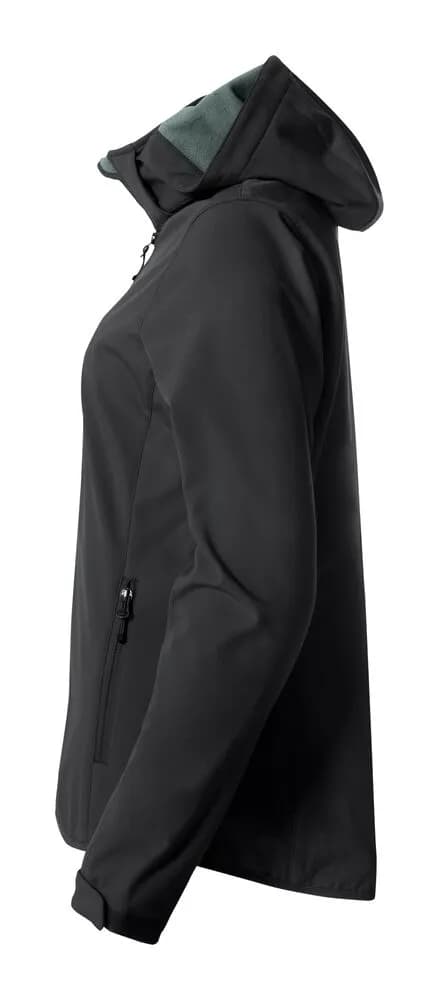 Basic Hoody Softshell Ladies - Black