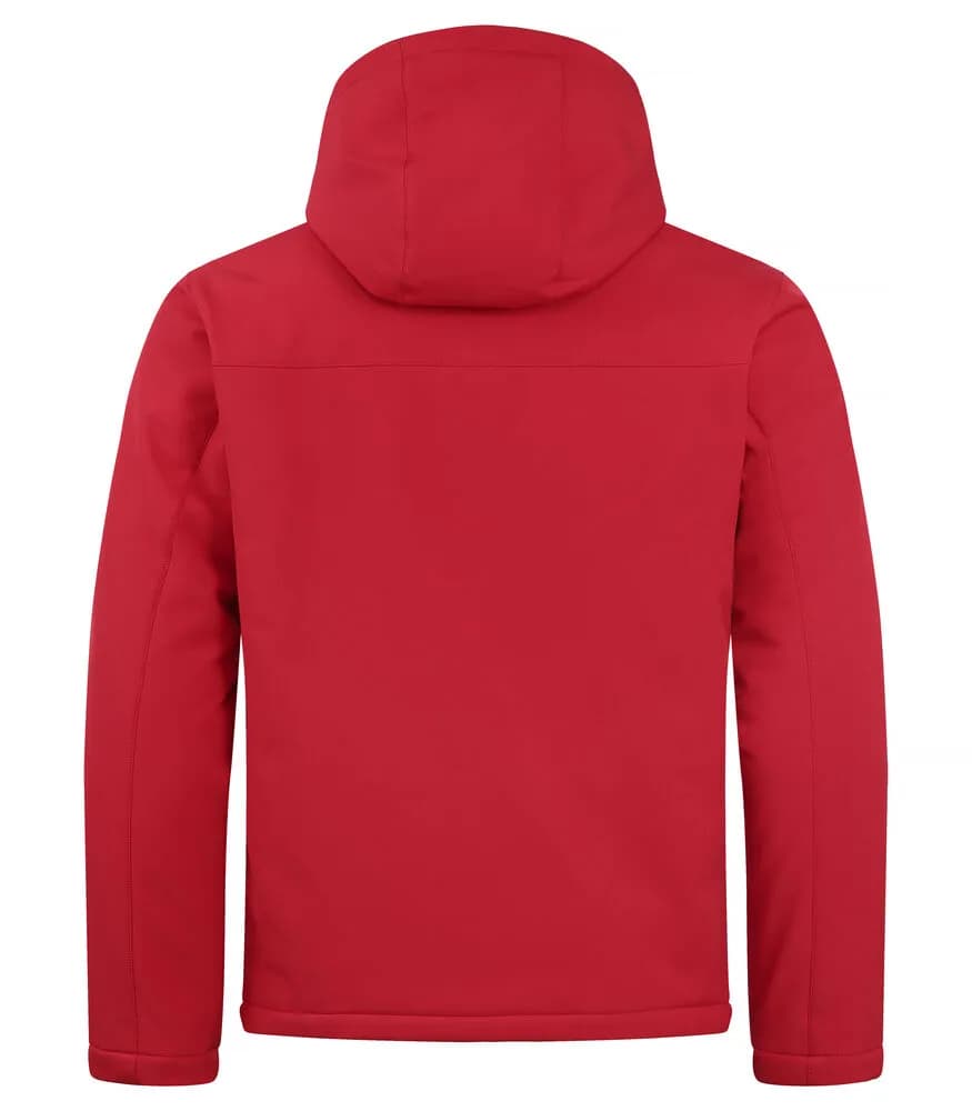 Padded Hoody Softshell - Red