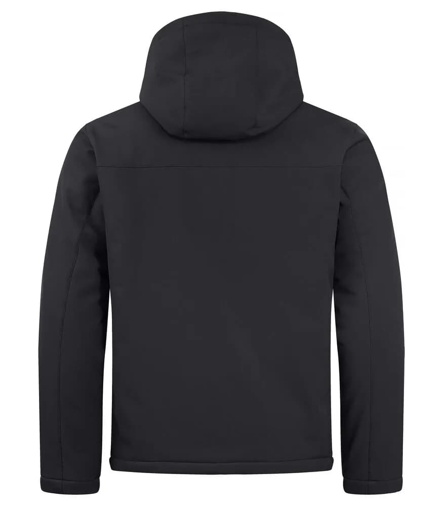 Padded Hoody Softshell - Black