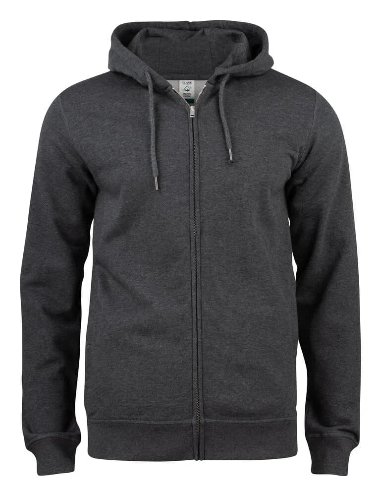 Premium Oc Hoody Full Zip - Anthracite Melange