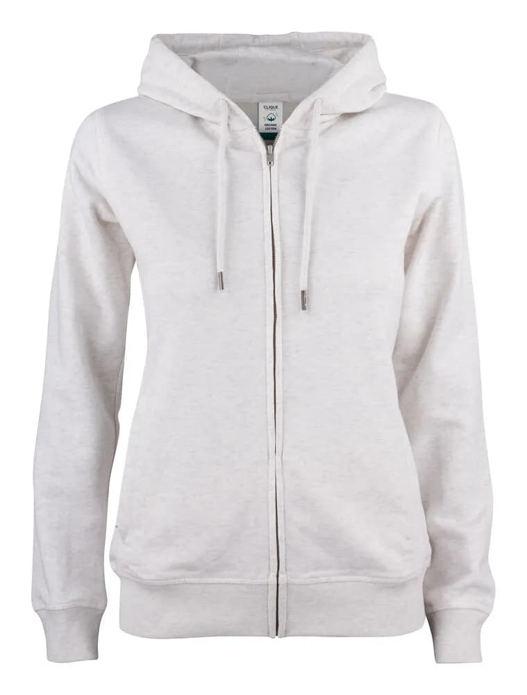 Premium Oc Hoody Full Zip Women - Nature Melange