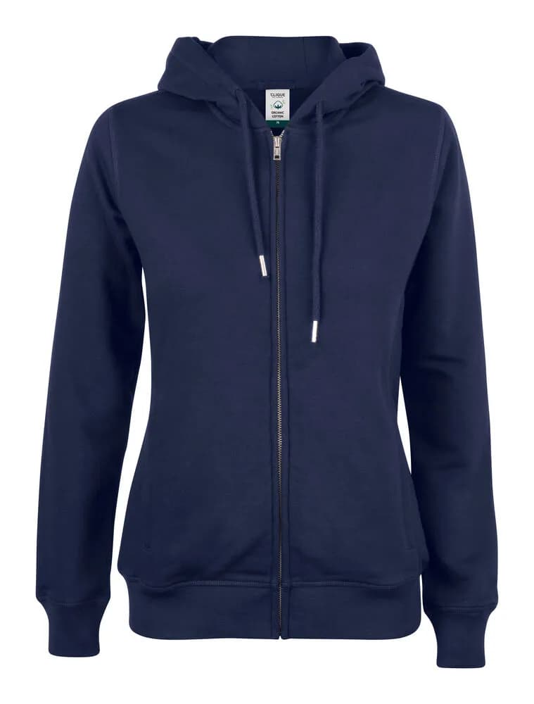 Premium Oc Hoody Full Zip Women - Dark Navy