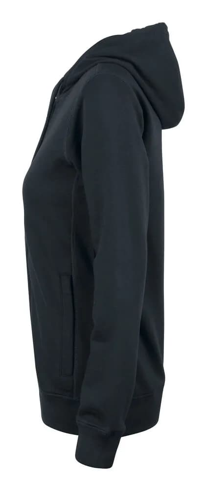 Premium Oc Hoody Full Zip Women - Black