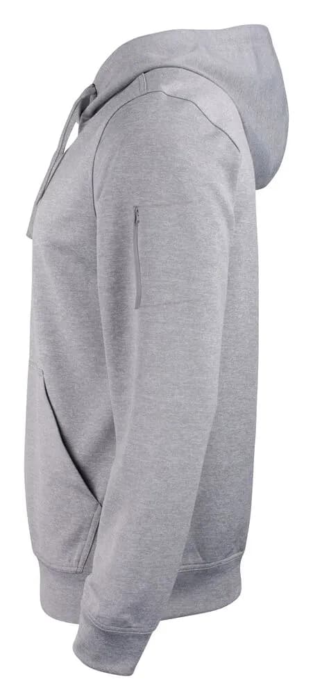 Basic Active Hoody - Grey Melange