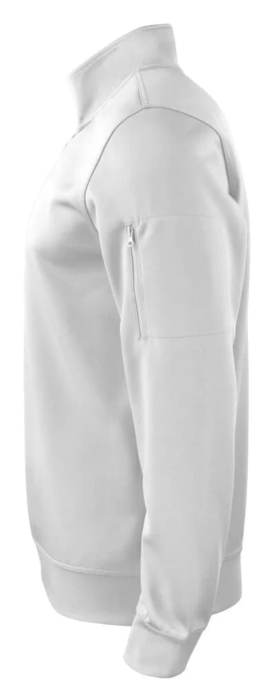 Basic Active Half Zip - White