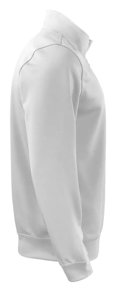 Basic Active Half Zip - White