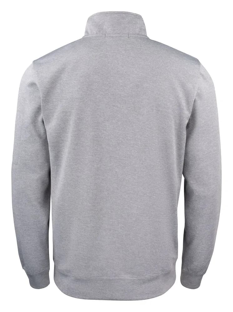Basic Active Half Zip - Grey Melange