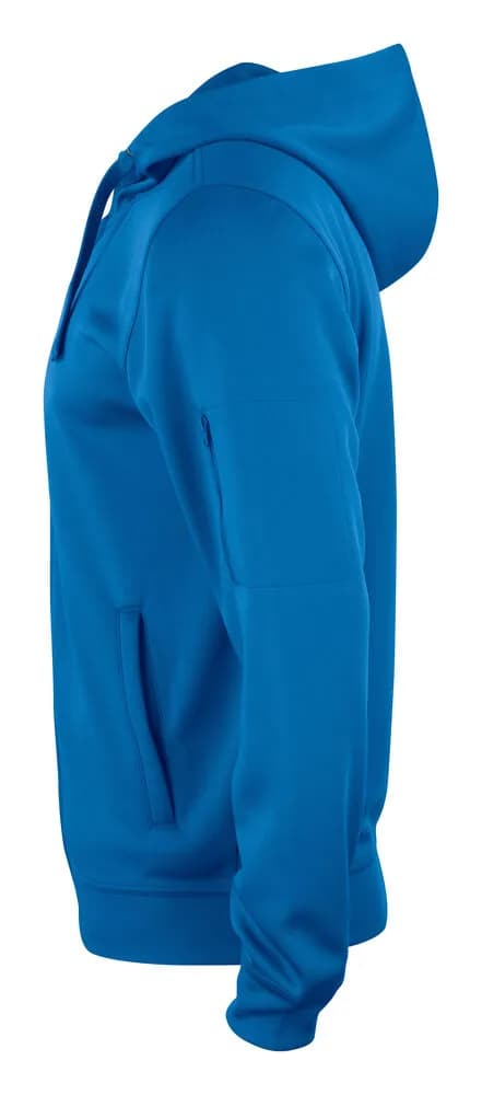 Basic Active Hoody Full Zip - Royal Blue