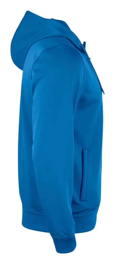 Basic Active Hoody Full Zip - Royal Blue