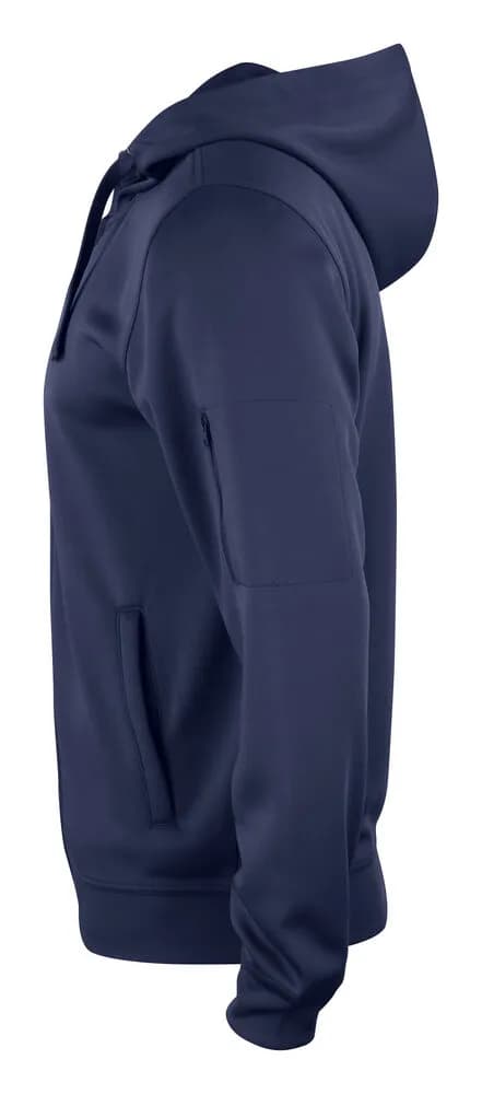 Basic Active Hoody Full Zip - Dark Navy