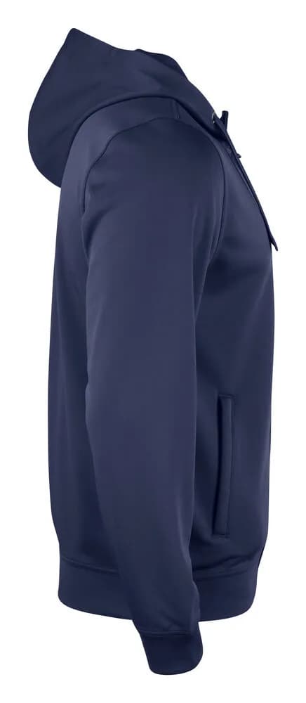 Basic Active Hoody Full Zip - Dark Navy