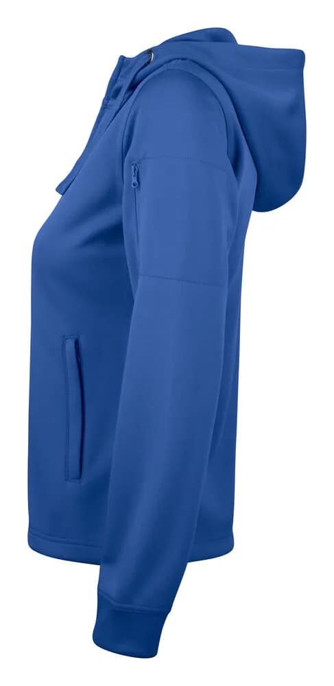 Basic Active Hoody Full Zip Women - Royal Blue