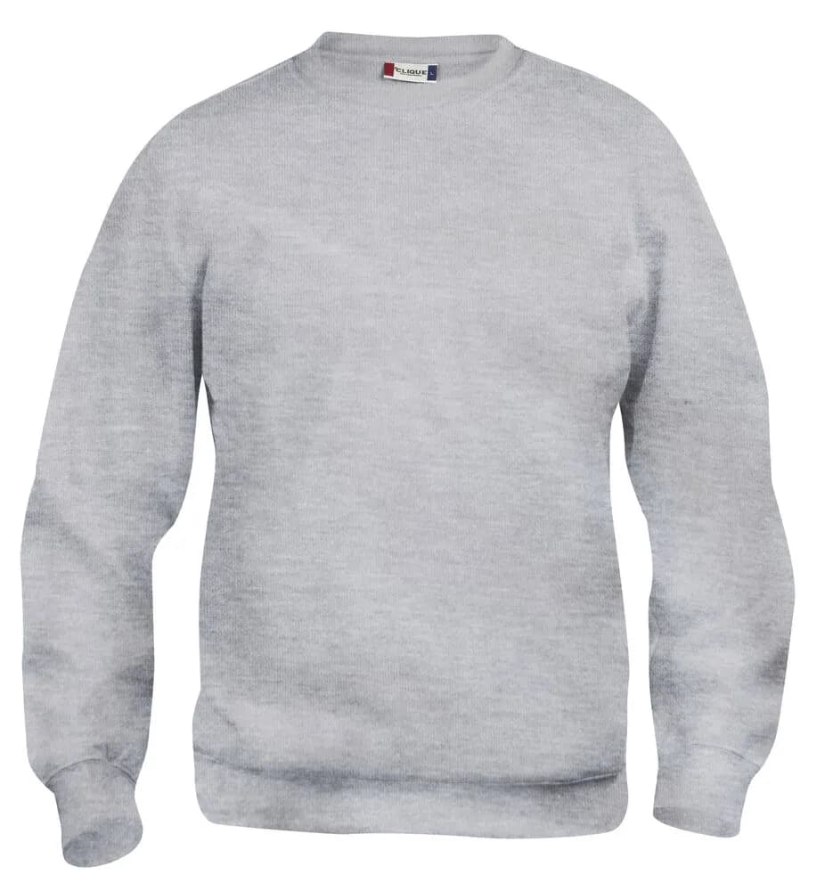 Basic Roundneck Junior - Grey Melange