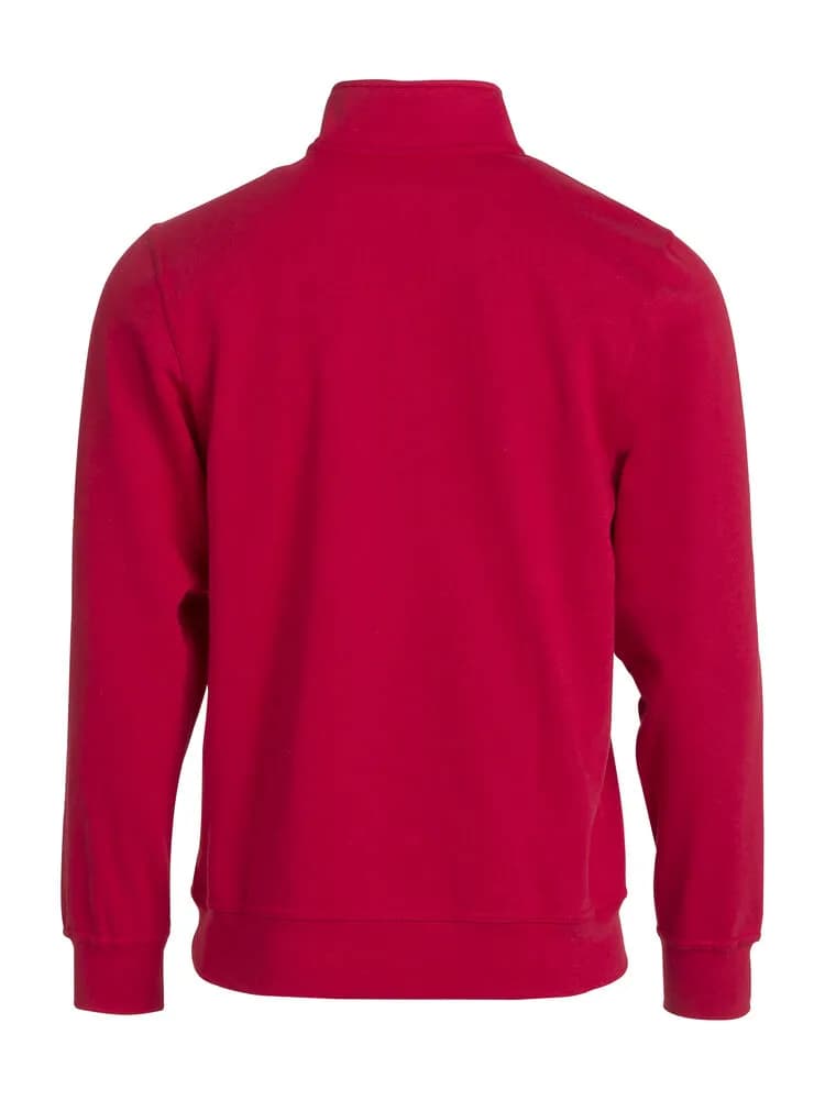 Basic Half Zip - Red