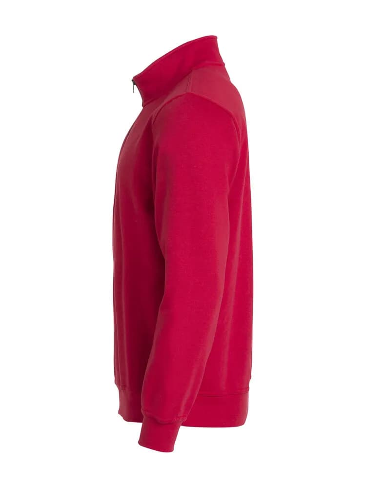 Basic Half Zip - Red