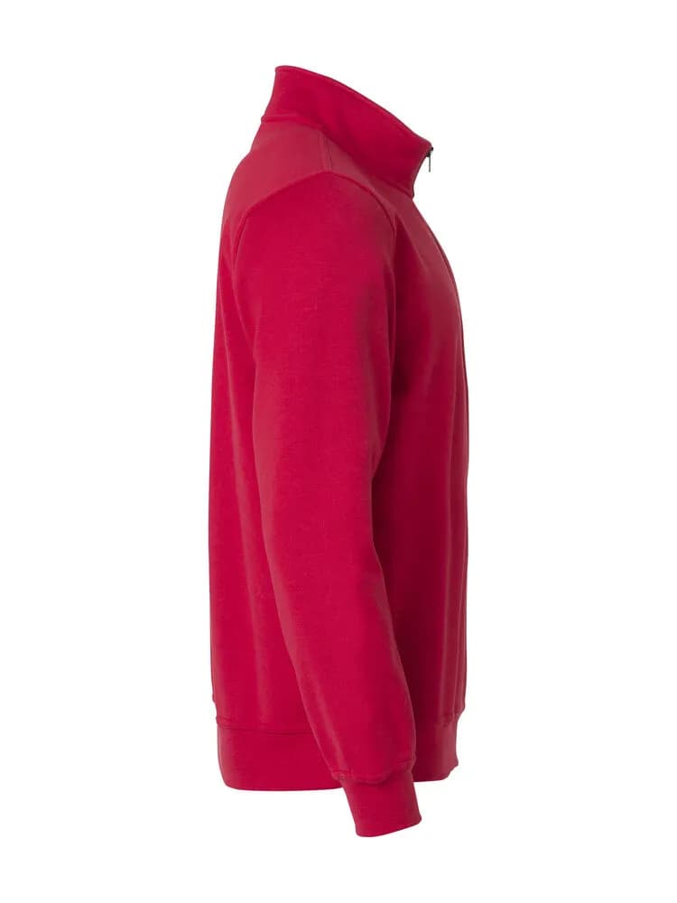 Basic Half Zip - Red