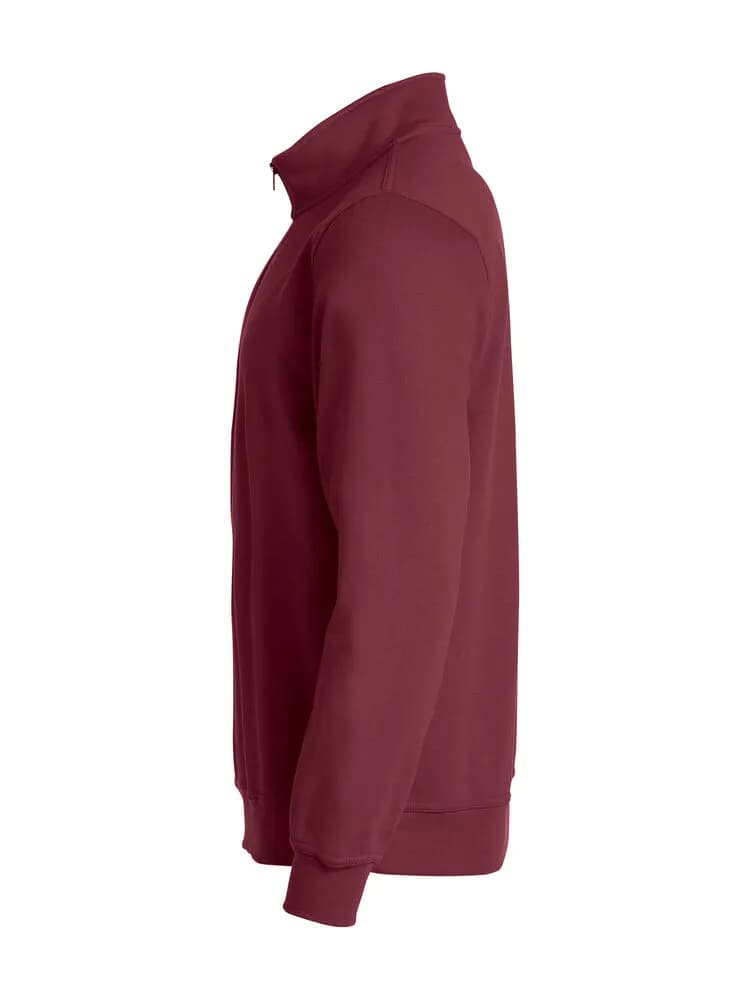 Basic Half Zip - Burgundy