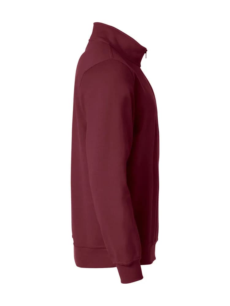 Basic Half Zip - Burgundy