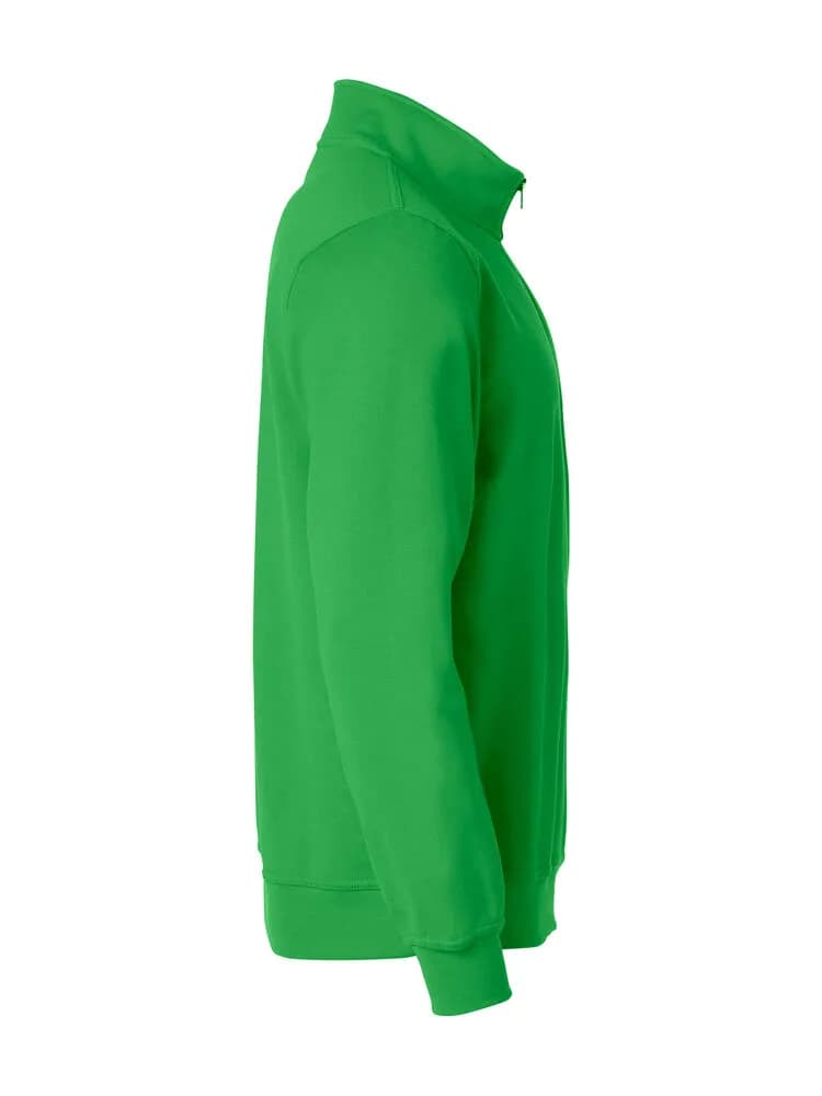 Basic Half Zip - Apple Green