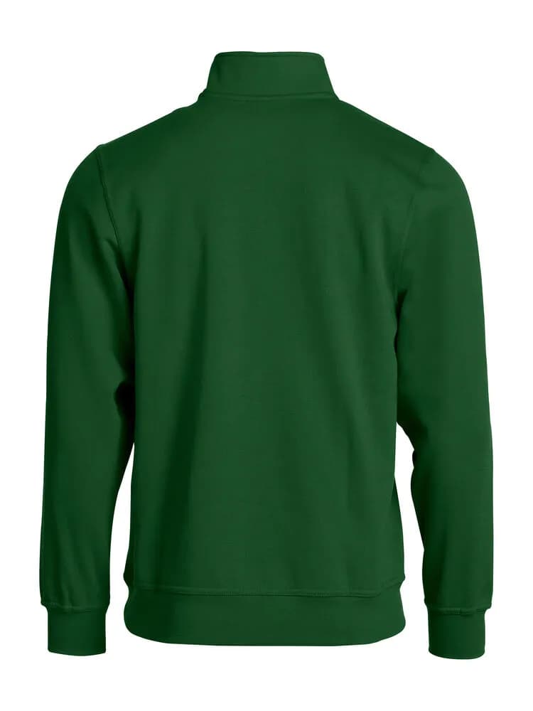 Basic Half Zip - Bottle Green