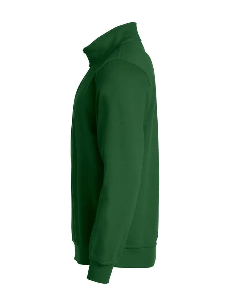 Basic Half Zip - Bottle Green