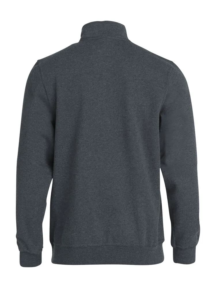 Basic Half Zip - Anthracite Melange