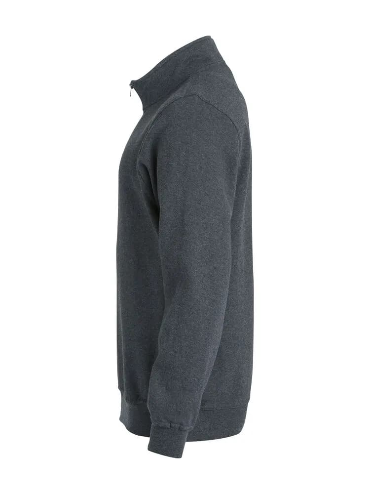 Basic Half Zip - Anthracite Melange