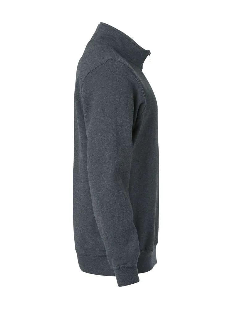Basic Half Zip - Anthracite Melange