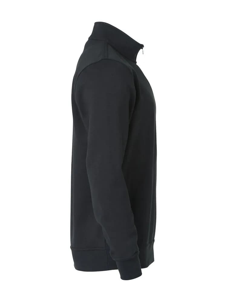 Basic Half Zip - Black