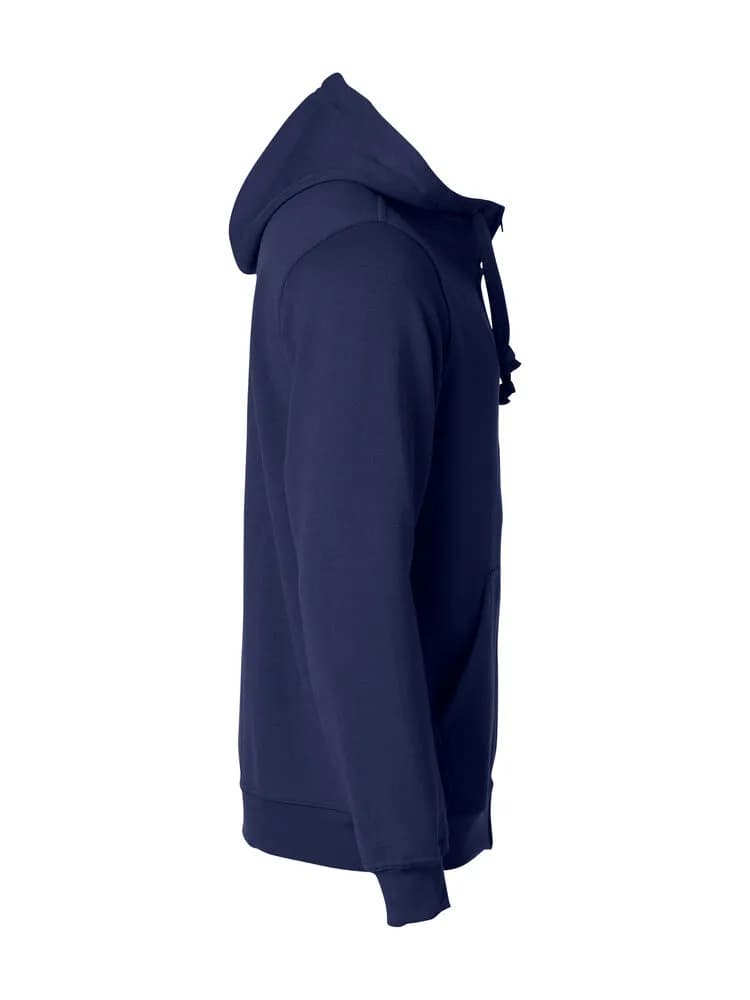 Basic Hoody Full Zip - Dark Navy