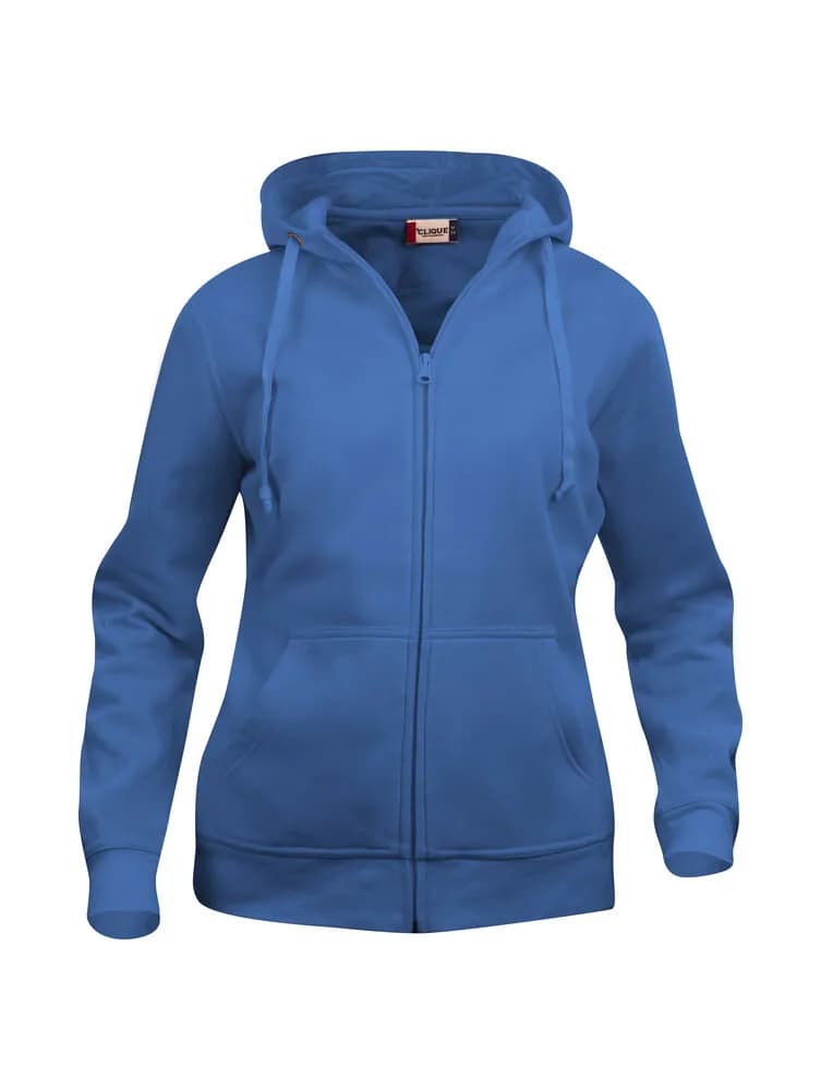 Basic Hoody Full Zip Women - Royal Blue