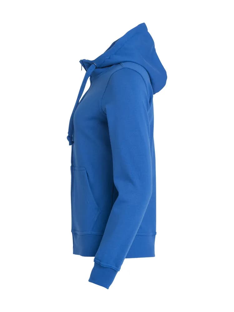 Basic Hoody Full Zip Women - Royal Blue