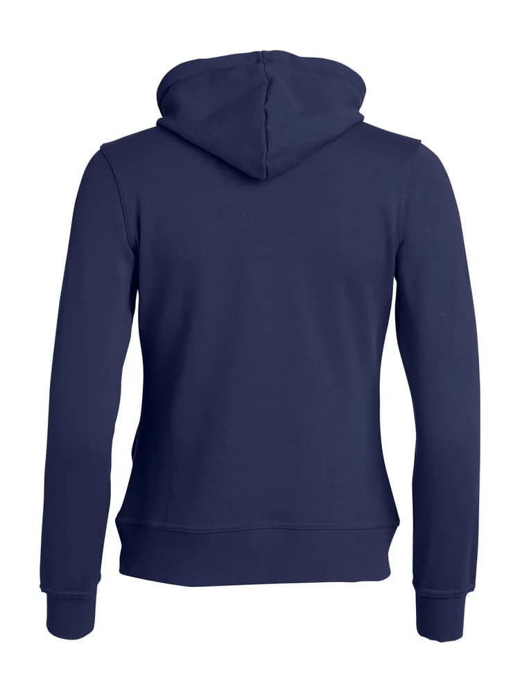 Basic Hoody Full Zip Women - Dark Navy