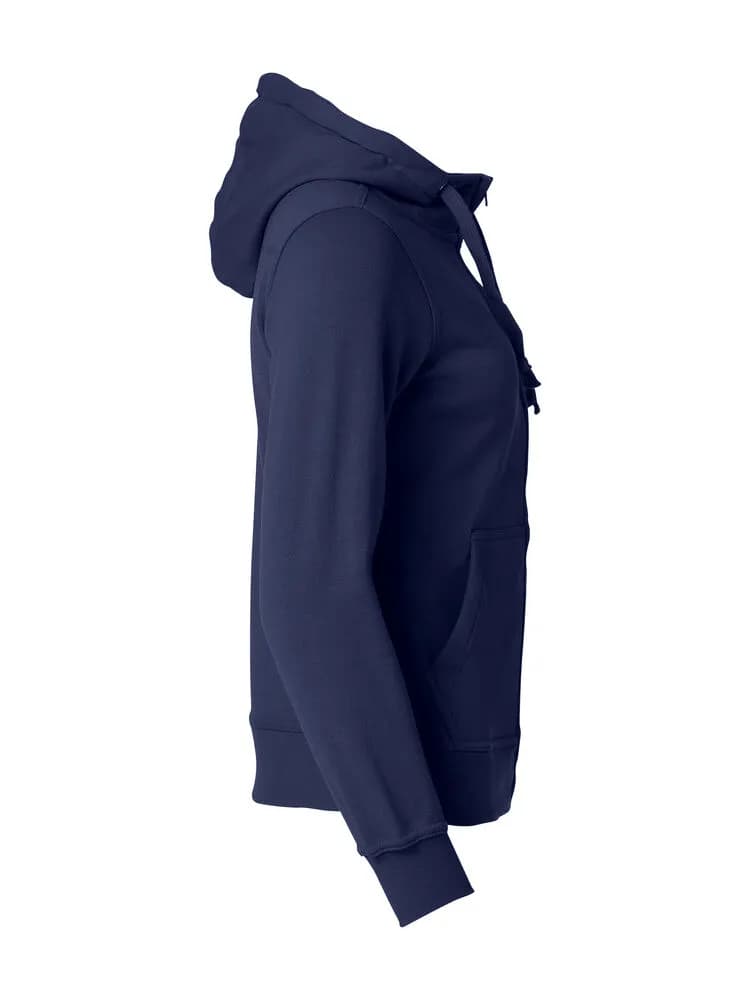 Basic Hoody Full Zip Women - Dark Navy