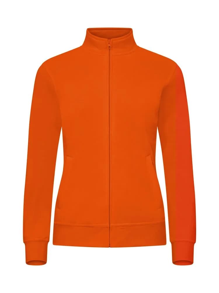 Basic Cardigan Women - Visibility Orange