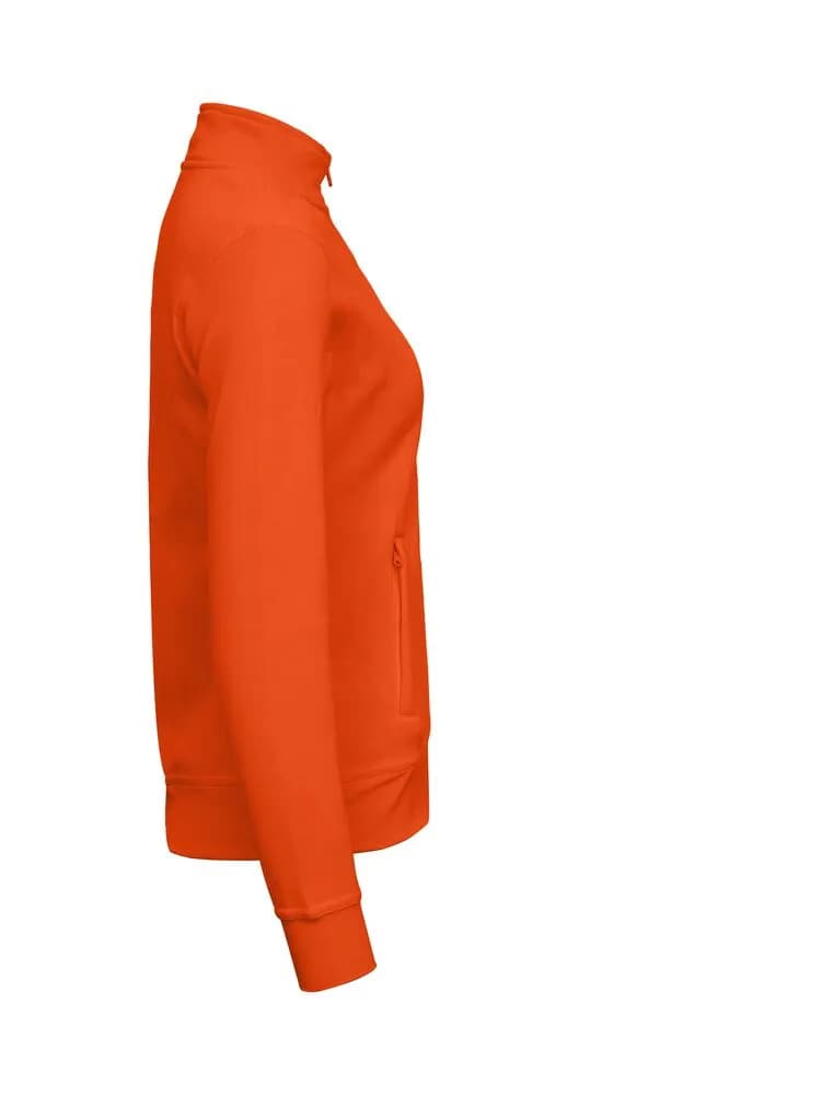 Basic Cardigan Women - Visibility Orange