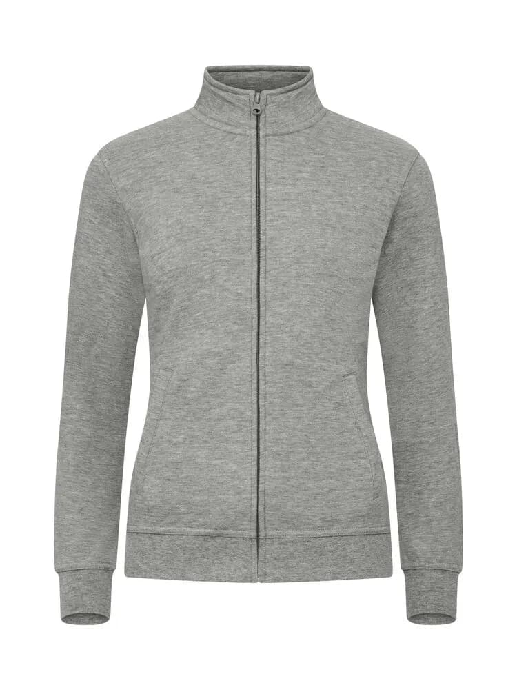 Basic Cardigan Women - Grey Melange