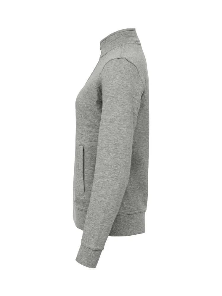 Basic Cardigan Women - Grey Melange