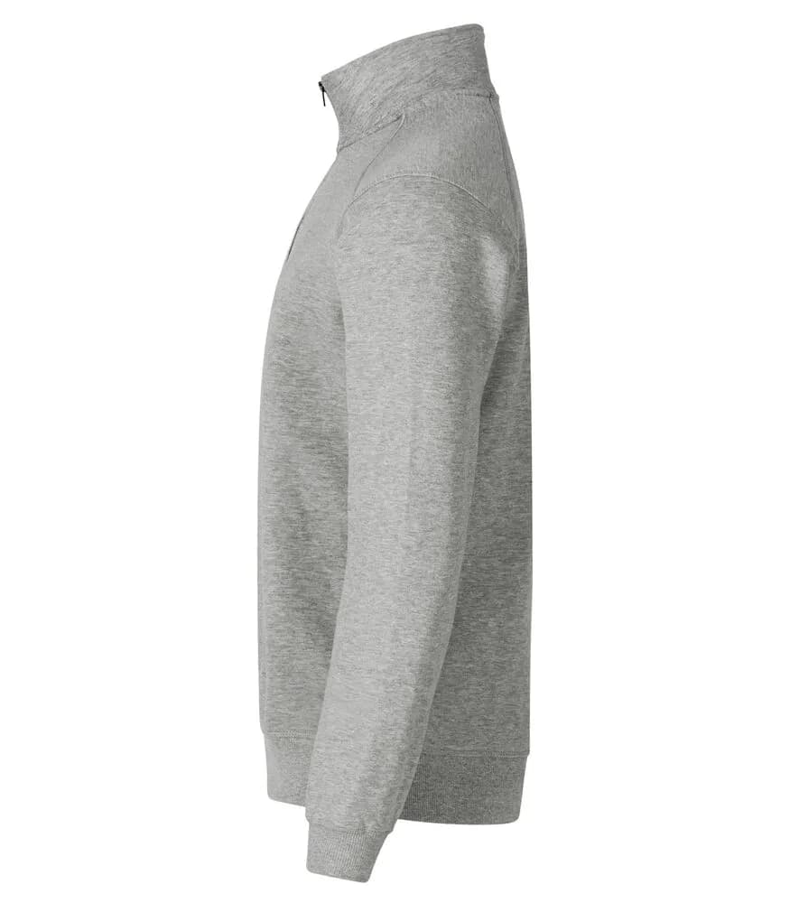 Classic Half Zip - Grey Melange