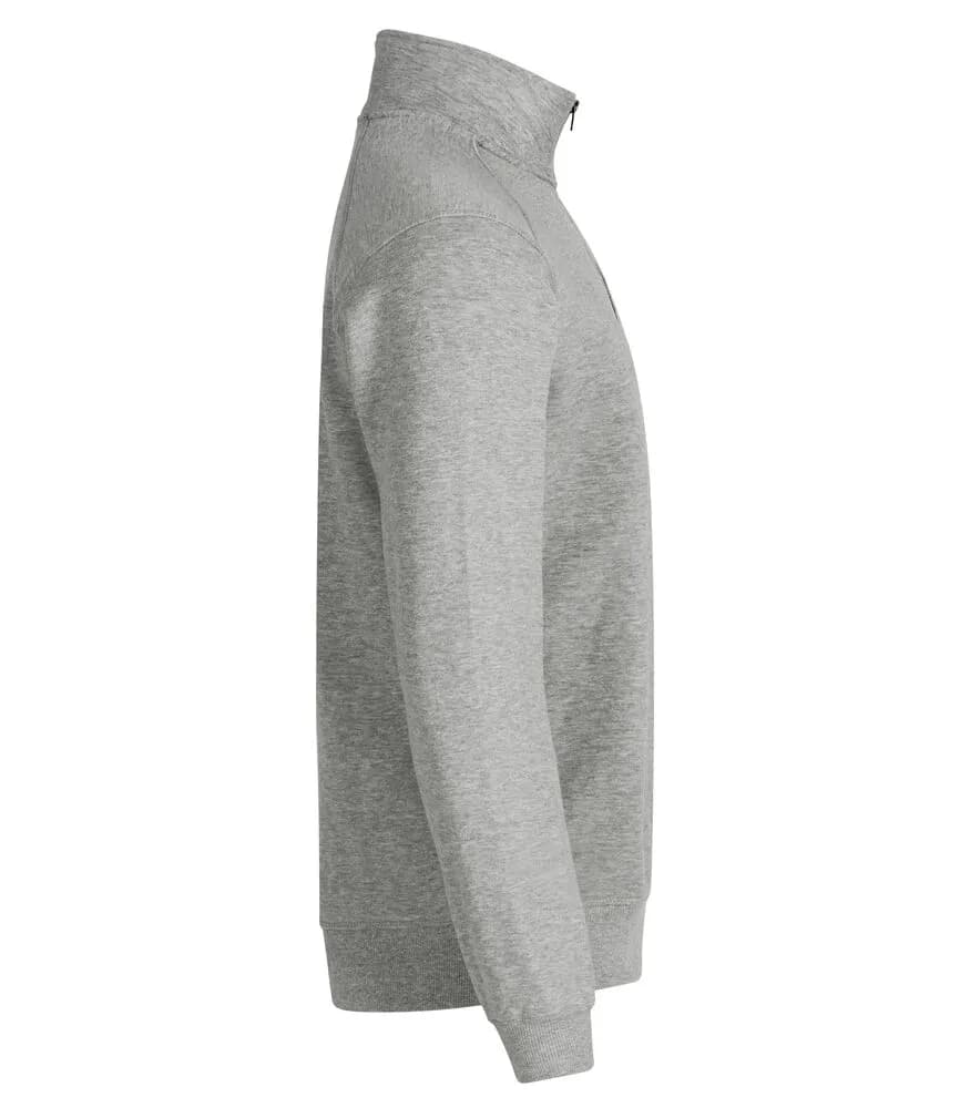 Classic Half Zip - Grey Melange
