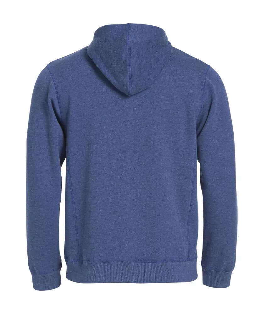 Classic Hoody Full Zip - Blue Melange