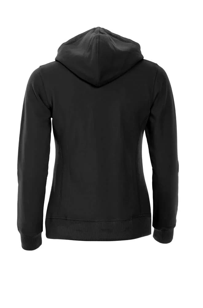 Classic Hoody Full Zip Women - Black