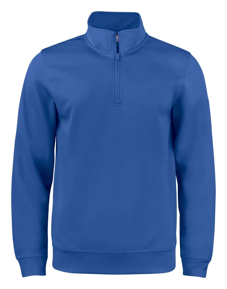Basic Active Half Zip Junior - Royal Blue