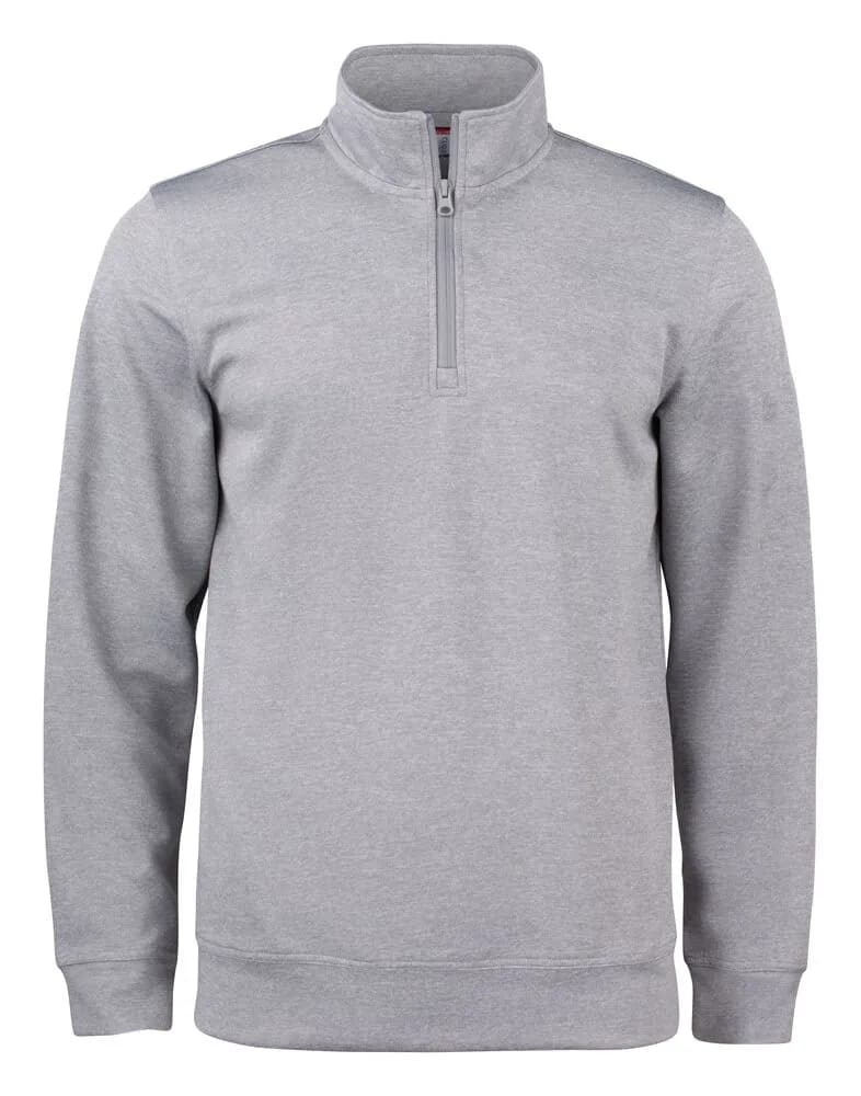 Basic Active Half Zip Junior - Grey Melange