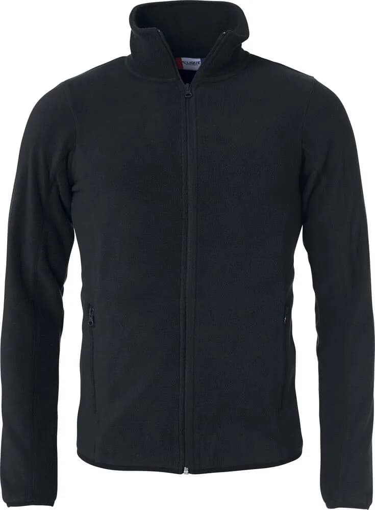 Basic Polar Fleece Jacket - Black
